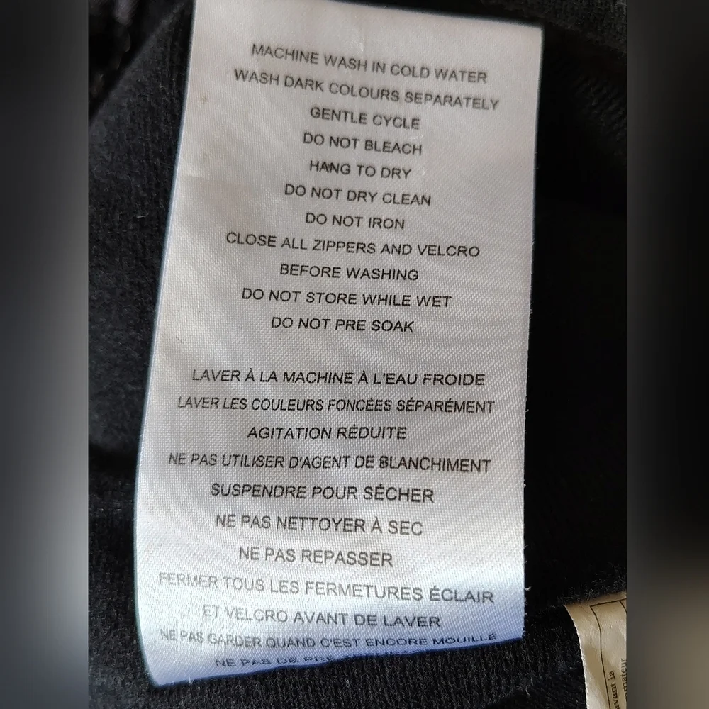 RPZN Black Snow Pants Size M